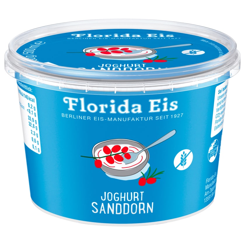 Florida Eis Joghurt Sanddorn 500ml